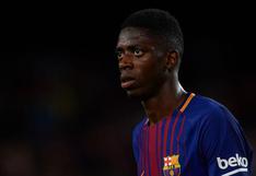 Ousmane Dembéle dio la primera buena noticia de 2018 al FC Barcelona