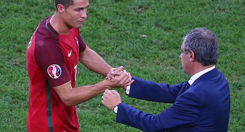 Cristiano Ronaldo no tuvo uno de sus mejores partidos, pero Fernando Santos, técnico de Portugal, derrochó elogios hacia él tras el pase a semifinales. (Foto: Getty Images)