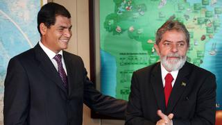 Lula da Silva: Rafael Correa se solidariza con el ex presidente brasileño