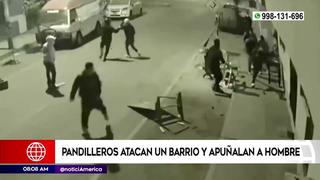 Ate: Barristas atacan vecindario del equipo contrario atentando a los comercios y dejando a un hombre herido