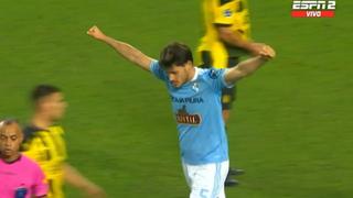 Sporting Cristal vs. Peñarol: gol de Omar Merlo para acortar ventaja del ‘Manya’ | VIDEO