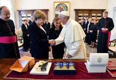 Papa Francisco y Angela Merkel, en defensa de mundo plural y medio ambiente