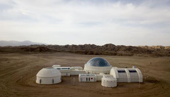 “Mars Base 1” es un proyecto de la compañía C-Space (Foto: AFP)