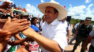 Humala: "Me siento orgulloso" por reducción de la pobreza