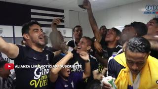Alianza Lima campeón: así celebraron los jugadores [VIDEO]
