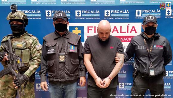 Julián Estaban Caro, acusado de dopar a 50 personas de la comunidad LBGTI para luego robarles. (Foto de Fiscalía de Colombia)