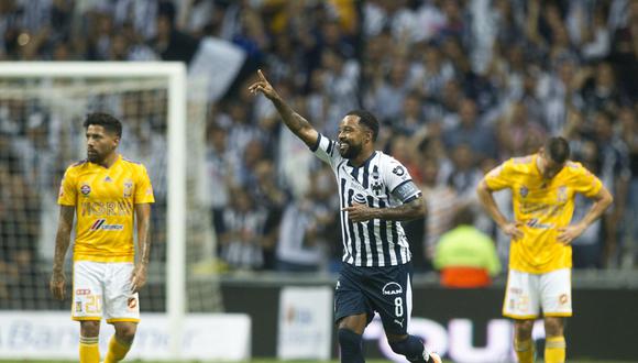 Monterrey venció 1-0 a Tigres en la ida de la semifinal de la Liguilla de la Liga MX. | Foto: AFP