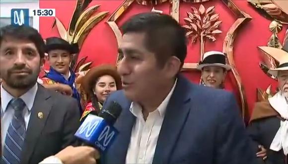 Zózimo Cárdenas causó controversia por reunirse con el embajador de Venezuela y mostrarse a favor de la presencia de Nicolás Maduro en el Perú. (Canal N)