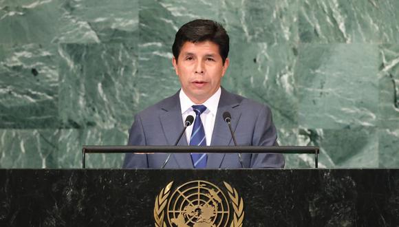 Pedro Castillo participó en asamblea general de la ONU