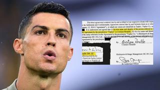 Cristiano Ronaldo: revista alemana revela documento sobre caso de presunta violación