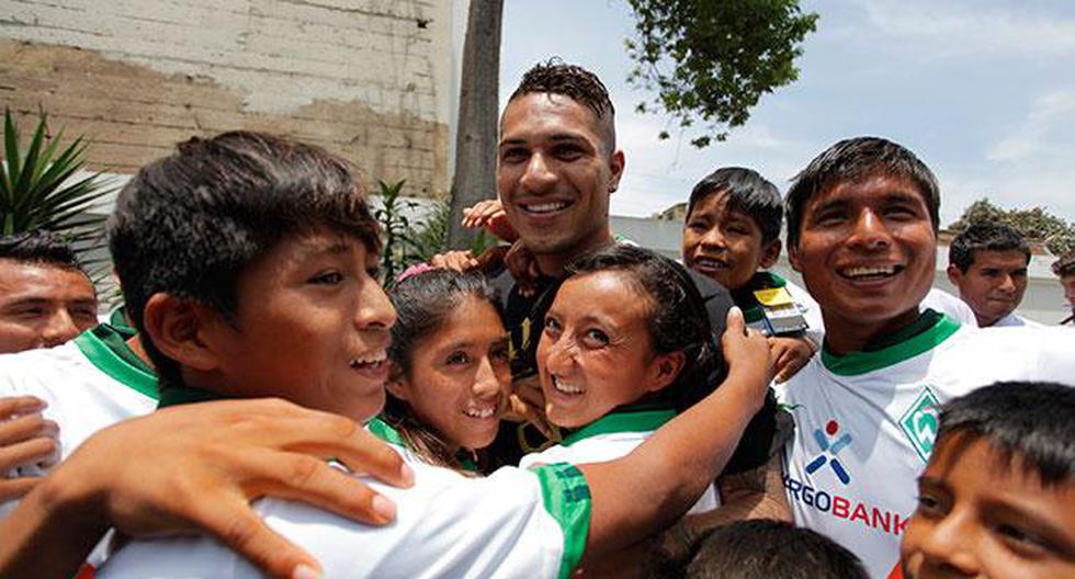 Paolo Guerrero y el sueño de ayudar el fútbol de menores. (Foto: Difusión)