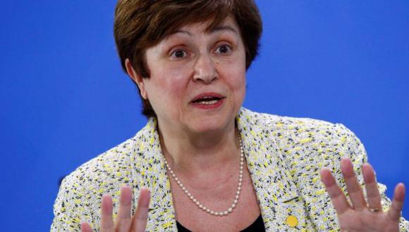 Kristalina Georgieva, jefa del FMI. (Foto: Archivo)