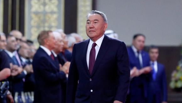 El expresidente de Kazajistán, Nursultán Nazarbáyev. REUTERS