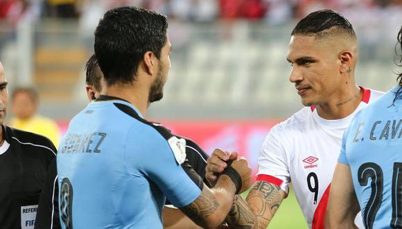 Luis Suárez resaltó las cualidades de Paolo Guerrero y Jefferson Farfán. También reconoció que el nivel de la selección peruana va en ascenso. (Foto: GEC)