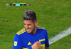 Boca vs. Defensa: Carlos Zambrano remató de cabeza y el poste le negó el gol | VIDEO