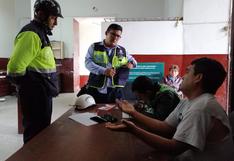 Trujillo: colectivo informal arrolló a dos inspectores de tránsito y luego se dio a la fuga