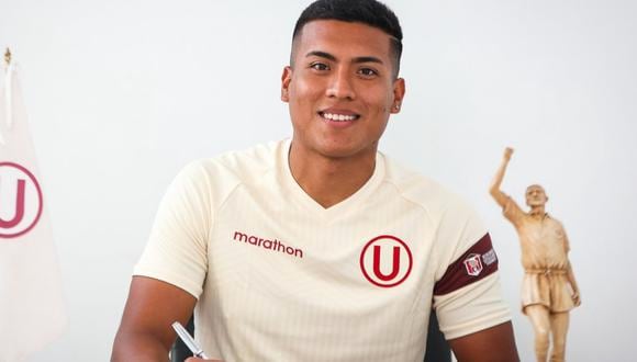 Hugo Ancajima firmó por dos temporadas con Universitario de Deportes. (Foto: Universitario)