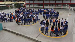 Este viernes se realizará simulacro de sismo en colegios de Lima