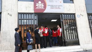 Solo 5 de 21 candidatos a la alcaldía de Lima han solicitado inscripción