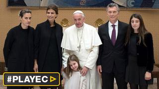 Macri: "El papa Francisco me miró y me dijo fuerza y adelante"