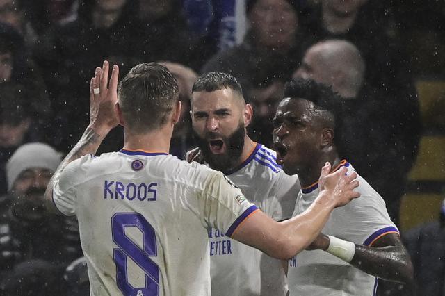 Real Madrid vs. Chelsea se enfrentaron por cuartos de final de la Champions League. Fuente: AFP