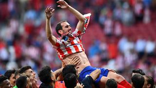 Se cumple un año de la despedida de Godín del Atlético de Madrid