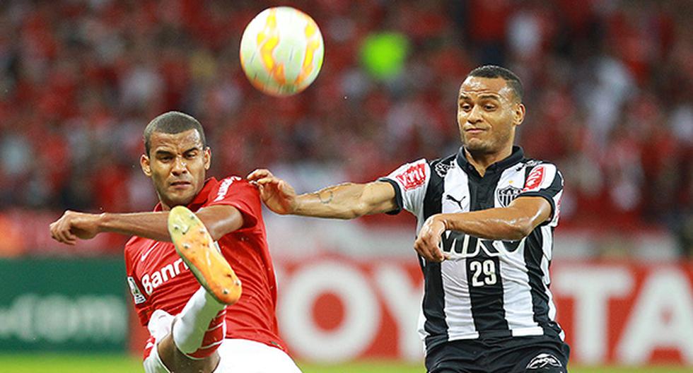 Internacional venció y eliminó a Atlético Mineiro. (Foto: EFE)