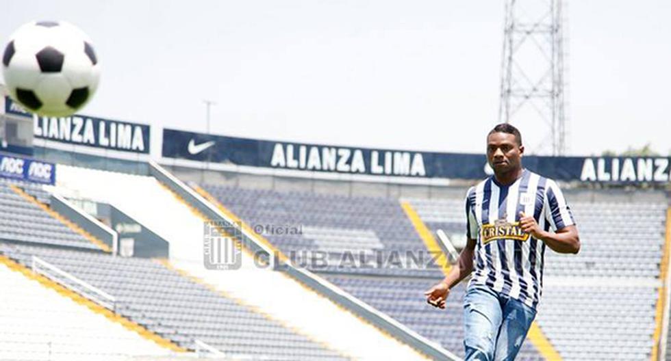 Preciado responderá con goles a la presión del hincha blanquiazul. (Foto: Club Alianza Lima)