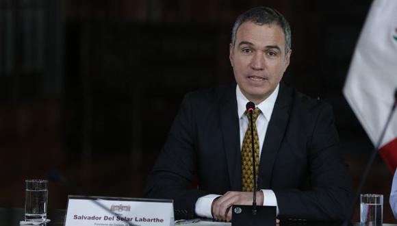Salvador del Solar expondrá la política general del gobierno ante el pleno del Congreso. (Foto: PCM)