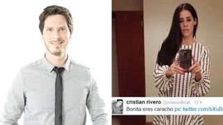 Cristian Rivero le envió un cariñoso mensaje a Gianella Neyra