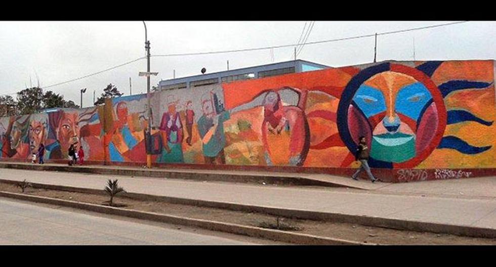 Este mural de Olfer también será borrado por la Municipalidad de Lima. (Foto: Olfer)