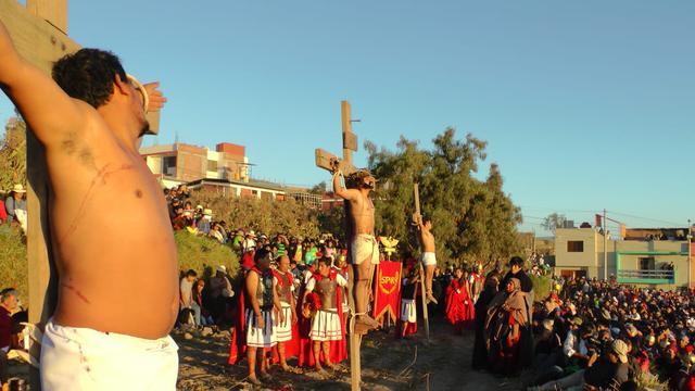 Arequipa: así se prepara Paucarpata para escenificar la pasión y muerte de Jesucristo. (Foto: archivo Municipalidad de Paucarpata)