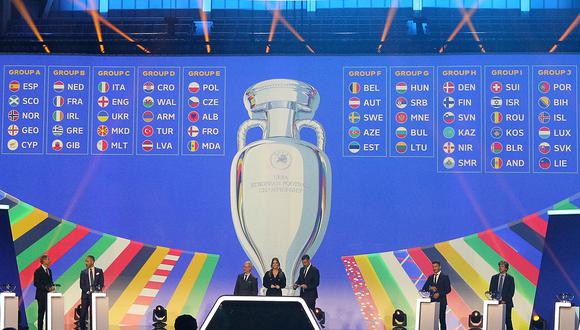 UEFA anuncia los grupos clasificatorios para la Eurocopa 2024. Foto: AFP