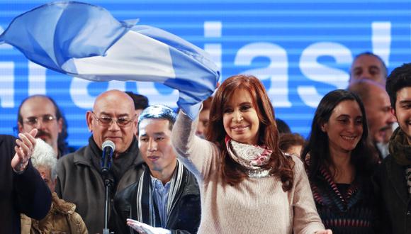 La ex presidenta de Argentina, Cristina Fernández, venció al macrismo en la crucial provincia de Buenos Aires por las primarias legislativas. (Foto: EFE)