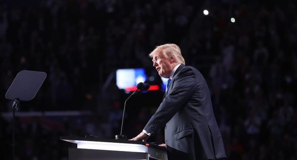 Donald Trump fue oficializado como candidato republicano para las elecciones en Estados Unidos (EFE)