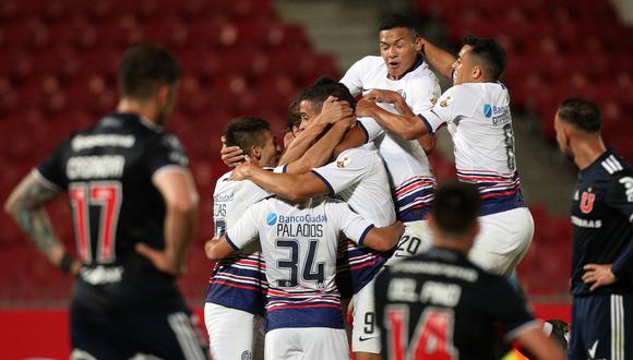 San Lorenzo rescató un empate a 1 ante U de Chile en Santiago | Foto: AFP