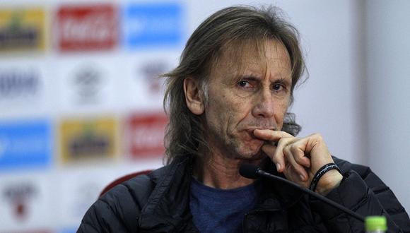 Ricardo Gareca calificó el año como regular con un punto bueno: el Mundial. (Foto: El Comercio / Hugo Pérez)