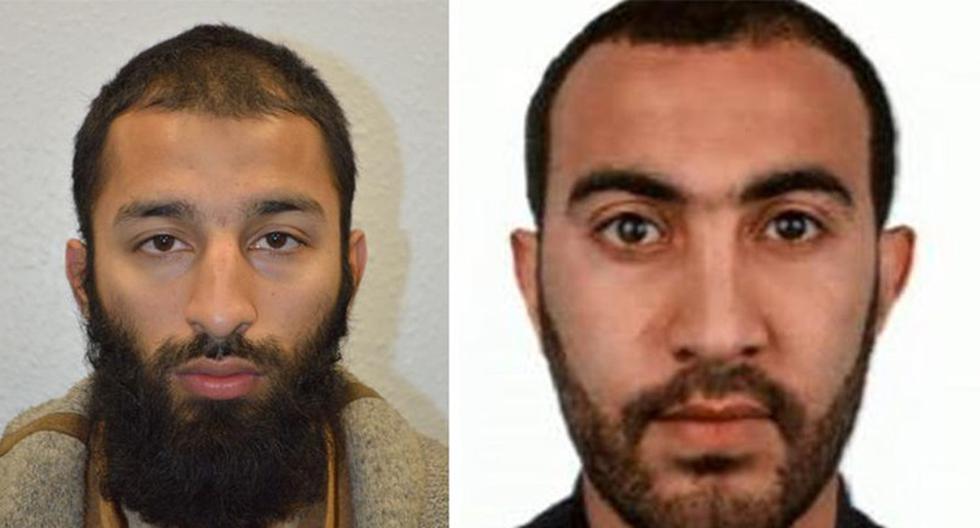 La Policía de Reino Unido reveló las identidades de dos de los tres autores del atentado que sufrió Londres el pasado 3 de junio. (Foto: Twitter)