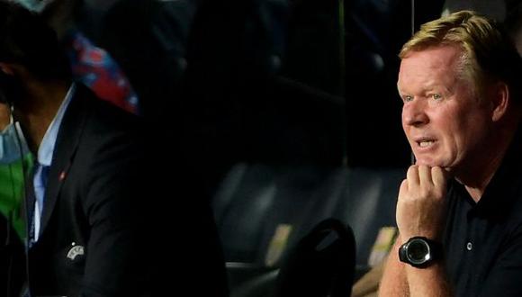 Ronald Koeman perdió a dos jugadores claves de Barcelona. (Foto: AFP)