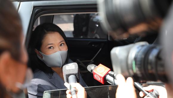 Keiko Fujimori agradeció las muestras de respaldo al fallo del TC que valida el indulto concedido a su padre. (Foto: GEC)