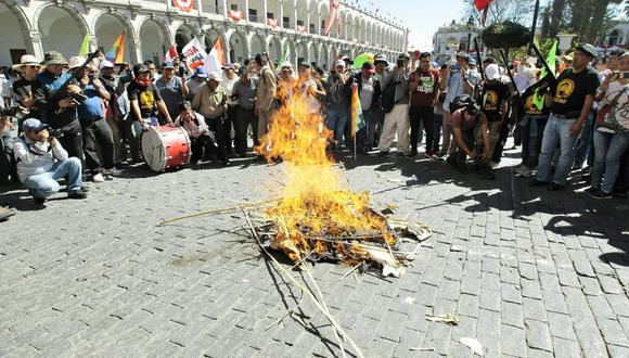 Las protestas por Tía María culminaron en la suspensión de la licencia. (Foto: GEC)