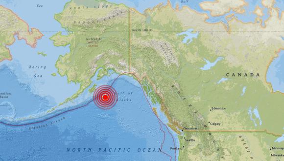 Terremoto en Alaska de 7,9 grados genera alerta de tsunami.
