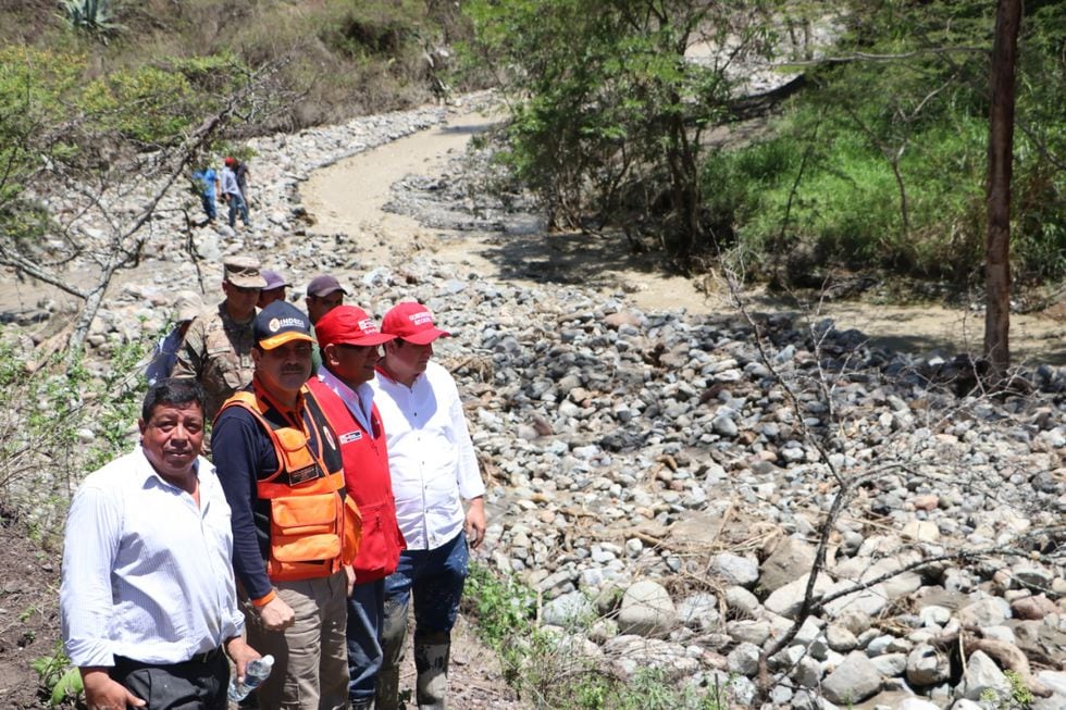 Cinco quebradas podrían activarse tras periodo de lluvias en Huancabamba. (Foto: ARCC)