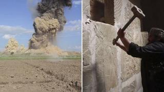 Estado Islámico: Nuevo video de destrucción de histórica Nimrud