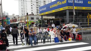 Francisco en Lima: fieles ya están ubicados en la Av. Brasil