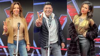 “La Voz Perú”: Así vivieron las figuras de la TV el regreso del programa de canto