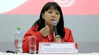 Mirtha Vásquez: No hay vulneración de seguridad jurídica ni cierres unilaterales de minas