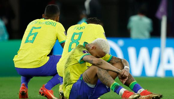 Brasil fue eliminado en cuartos de final de Qatar 2022 | Foto: EFE