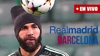 En qué horario juegan Barcelona - Real Madrid EN VIVO: partido en directo por LaLiga de España