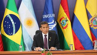 Congreso autorizó viaje de Humala a reunión de Unasur en Surinam 